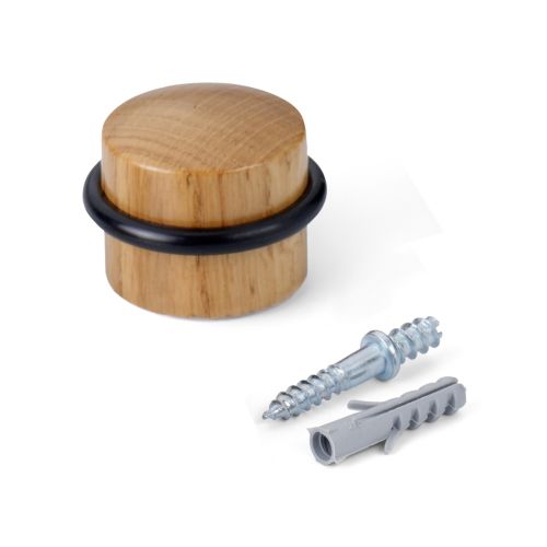Tope madera con tornillo / roble