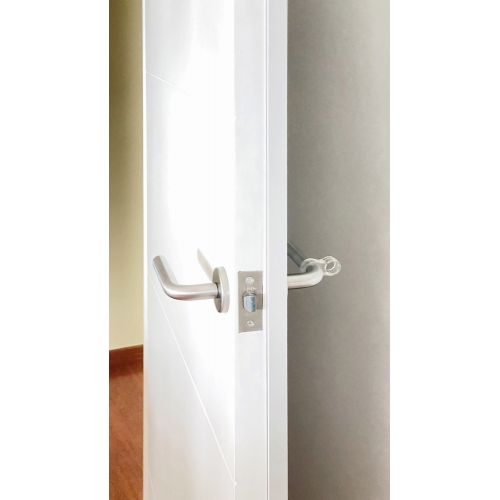 Tope para manilla de puerta / transparente