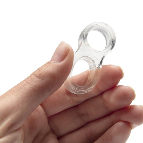 Tope para manilla de puerta / transparente