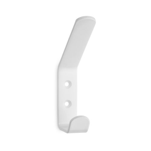 Colgador de acero doble / blanco