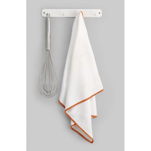 Colgador cocina 4 ganchos  / blanco