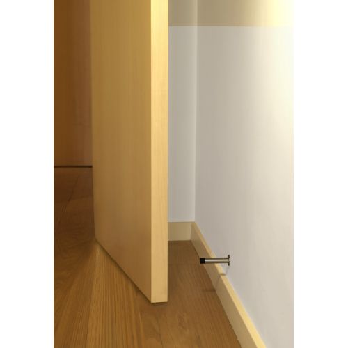 Tope de pared en acero inoxidable / acero