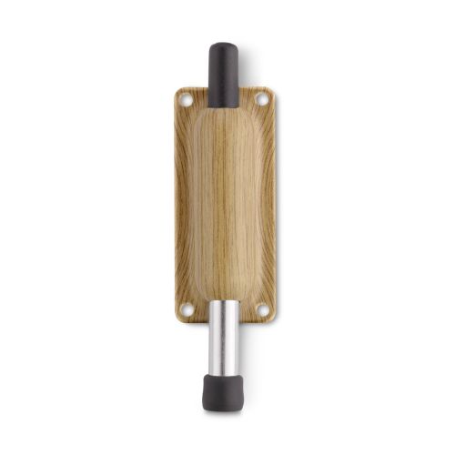 Retenedor puerta de pie / madera clara