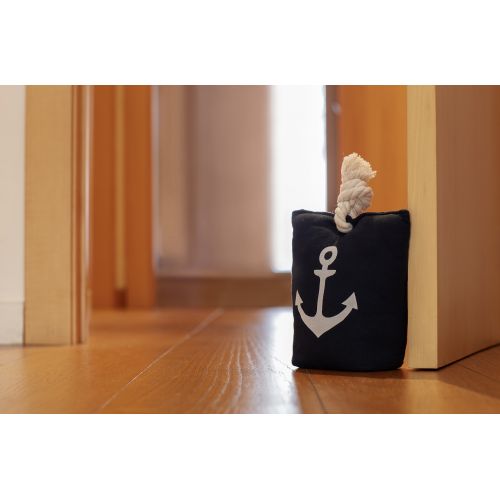 Tope de puerta textil 1 Kg. Marino / azul
