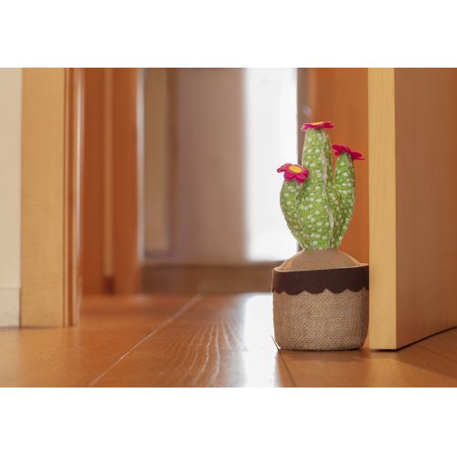 Tope de puerta textil 1 Kg. Cactus / verde