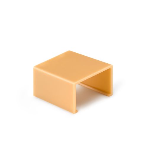 Enlace recto para canaleta 12 x 7 mm / roble
