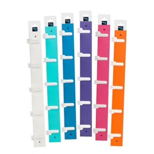 Colgador 5 ganchos blancos / surtido-blancos