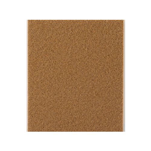 Fieltro sintetico adhesivo 100 x 85 mm  / marrón