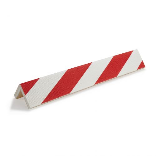Protector parking para cantos / rojo-blanco