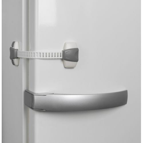 Cierre seguridad multiuso ajustable / blanco
