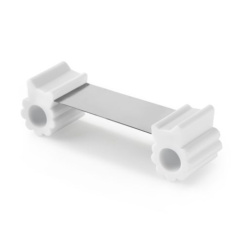 Retenedor de puerta flexible / blanco