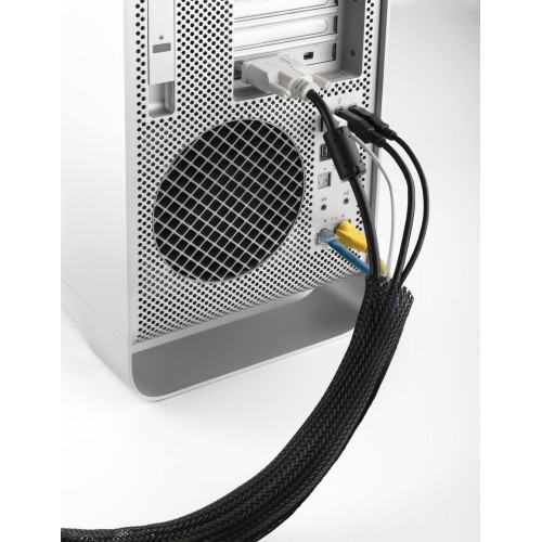 Malla agrupadora de cables / negro