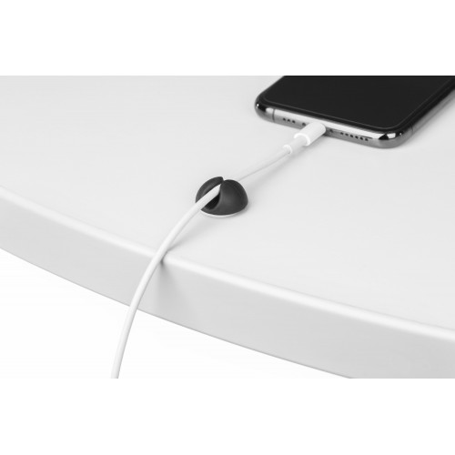 Mini Clip adhesivo para cables / transparente