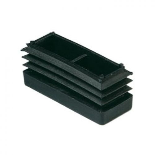 Contera interior rectangular 15x25 mm / negro