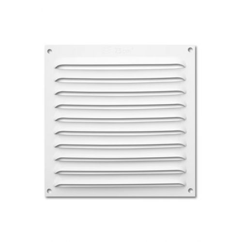 Rejilla  aluminio 150x150 mm / blanco