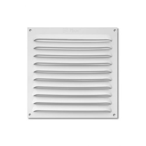 Rejilla aluminio adhesiva 150x150 mm  / blanco