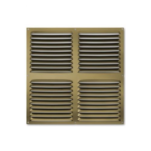 Rejilla  aluminio 300x300 mm / bronce