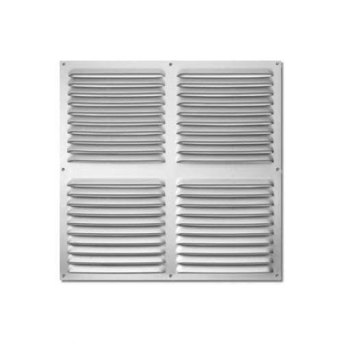 Rejilla  aluminio 300x300 mm / plata