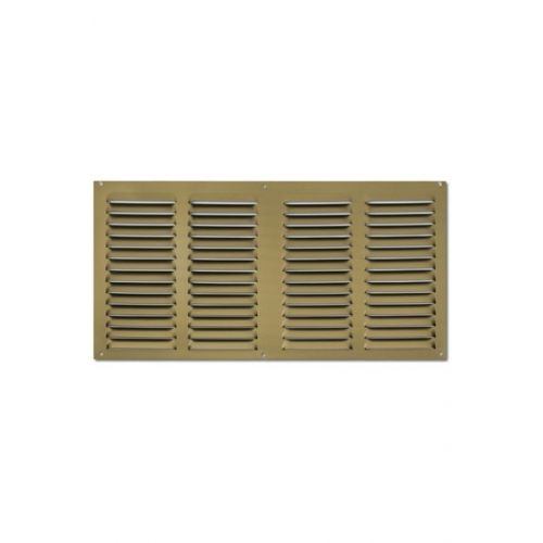 Rejilla  aluminio 200x400 mm / bronce