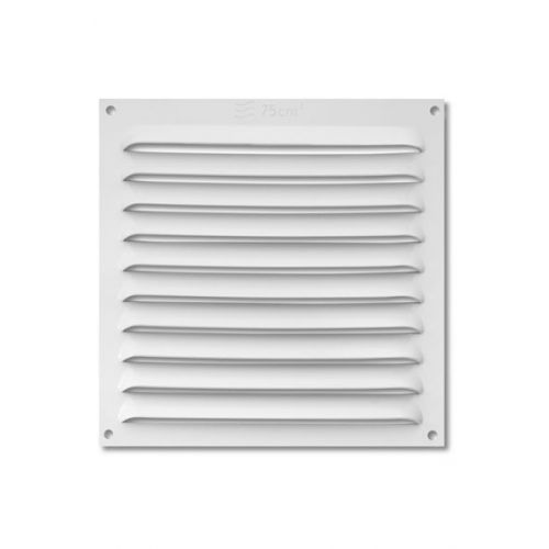 Rejilla  aluminio 150x150 mm / blanco