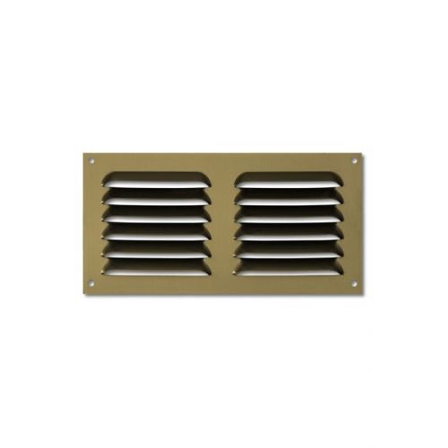 Rejilla  aluminio 100x200 mm / bronce