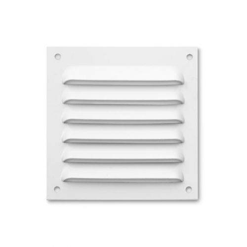 Rejilla  aluminio 100x100 mm / blanco