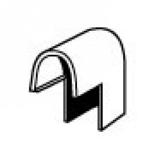 Enlace convexo para cablefix 2202 / blanco