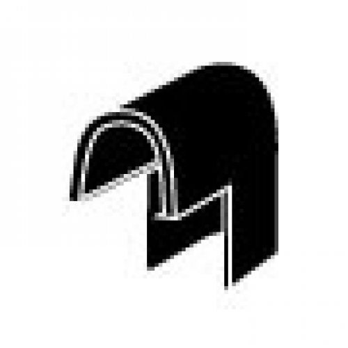 Enlace convexo para cablefix 2201 / negro