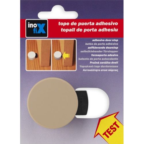 Tope amortiguador adhesivo / beige