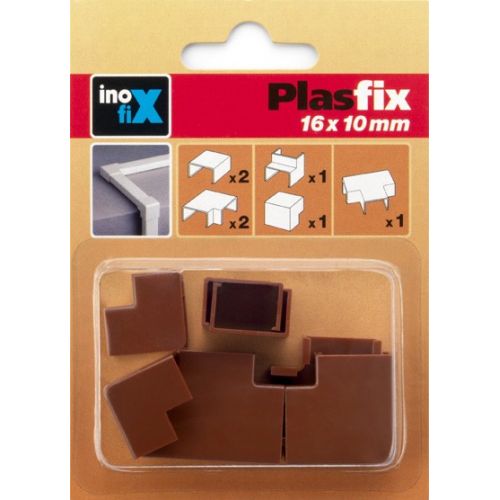Accesorios surtidos canaleta 16 x 10 mm / sapelly