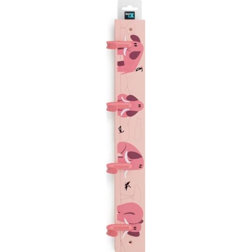 Colgador múltiple infantil / Elefante rosa
