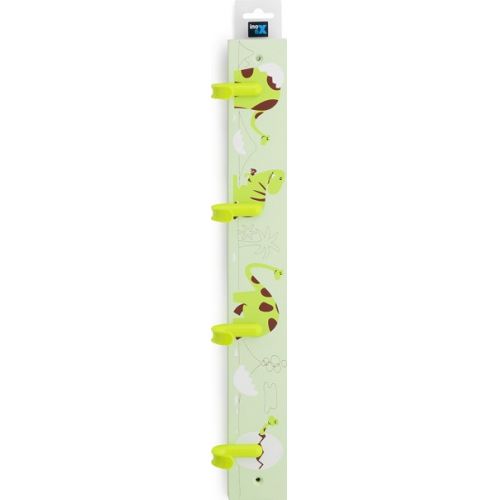 Colgador múltiple infantil / Dino verde