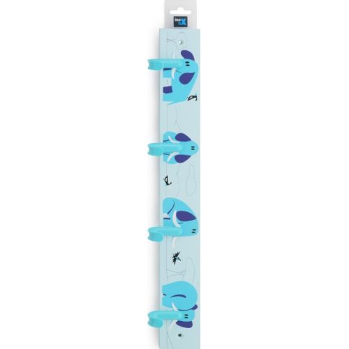 Colgador múltiple infantil / Elefante azul