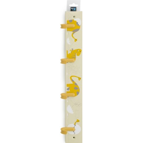 Colgador múltiple infantil / Dino amarillo
