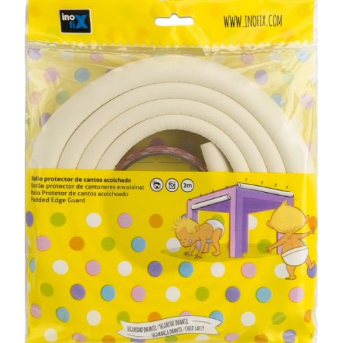 Rollo protector de cantos acolchado(2m) / blanco