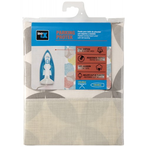 Funda plancha PARKING PROTEK 130x48cm. / círculos