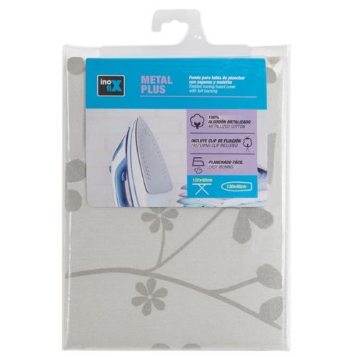 Funda plancha METAL PLUS 130x48 cm. / flores