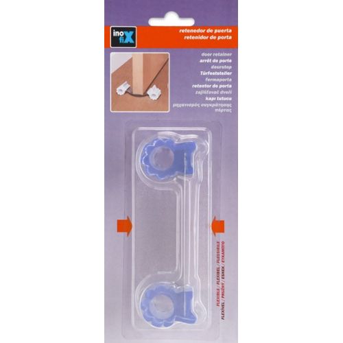 Retenedor de puerta flexible / transparente
