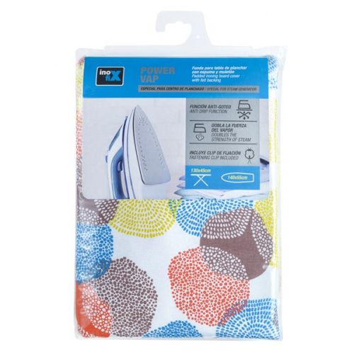 Funda plancha POWER VAP 130x48cm. / círculos