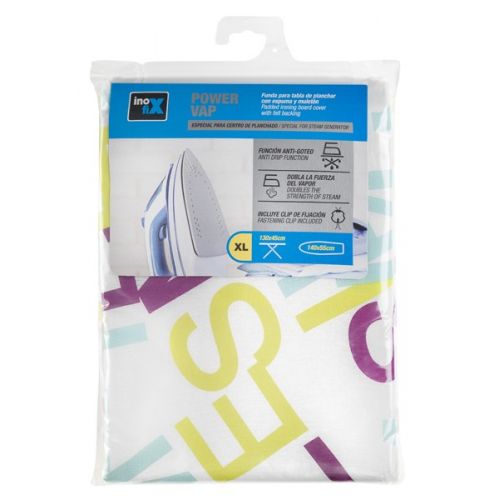 Funda plancha POWER VAP 140x55cm. / letras