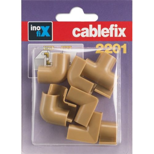 Enlaces surtidos para cablefix 2201 / beige