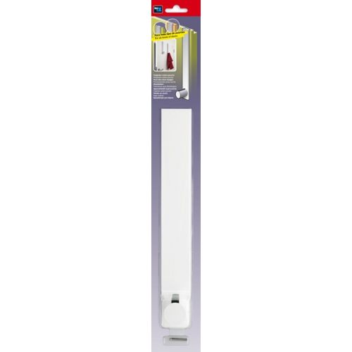 Colgador sobrepuerta universal / blanco