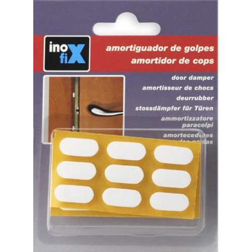 Amortiguador adhesivo / blanco