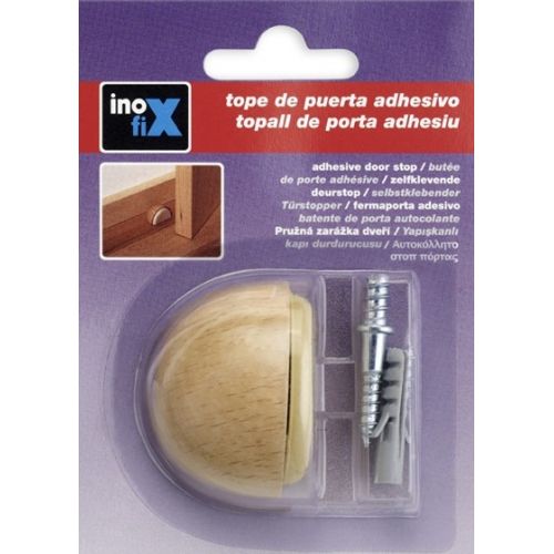Tope adhesivo y con tornillo / haya