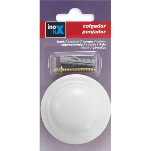 Colgador madera  / blanco