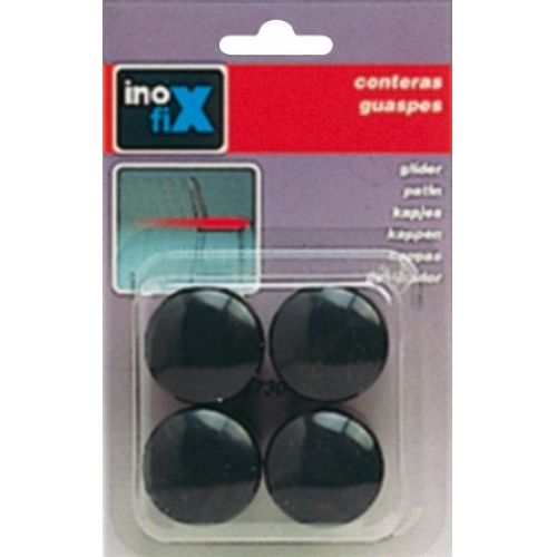 Contera redonda exterior flexible Ø 32 mm / negro