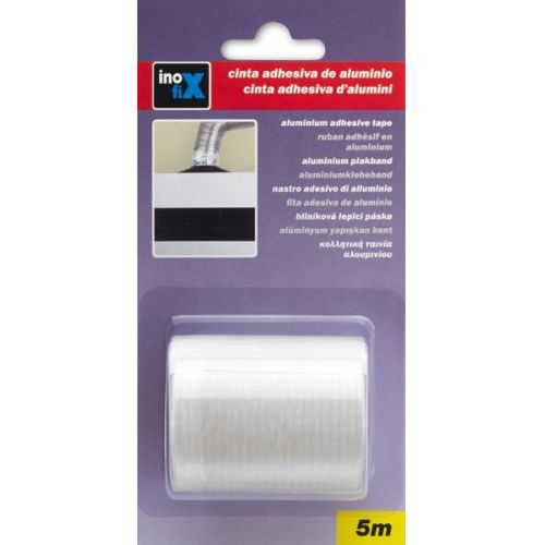 Cinta aluminio 50 mm x 5 m / blanco