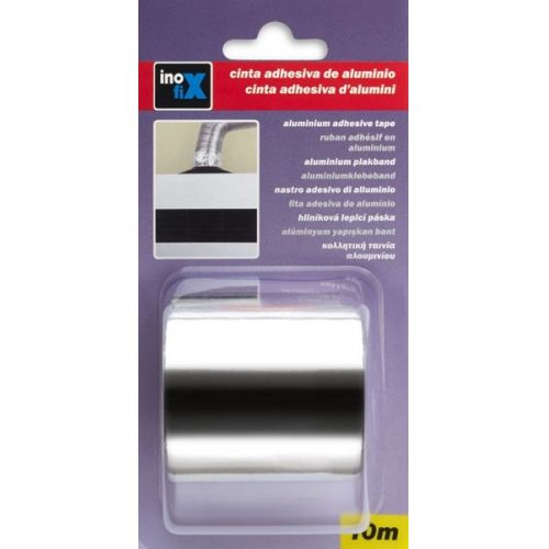 Cinta aluminio 50 mm x 10 m / aluminio