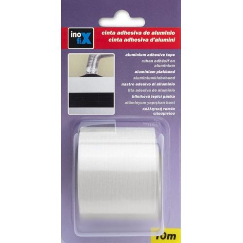 Cinta aluminio 50 mm x 10 m / blanco