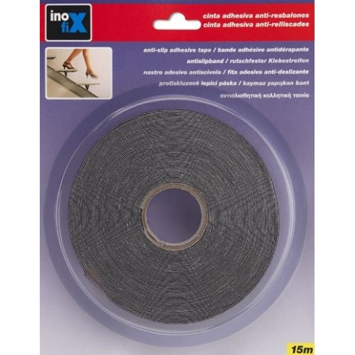 Cinta antideslizante 25 mm x 15 m / negro
